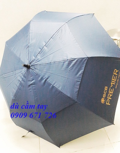 Xưởng sản xuất ô dù in logo quà tặng, nơi in dù cầm tay giá rẻ